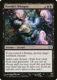 Horobi's Whisper from Modern Masters
