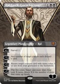 Ral Zarek, Guest Lecturer (Borderless) from Secrets of Strixhaven