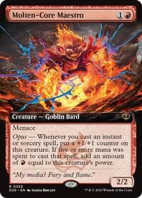 Molten-Core Maestro (Extended Art) from Secrets of Strixhaven
