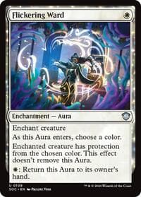 Flickering Ward from Commander: Secrets of Strixhaven