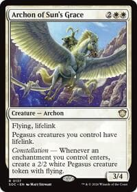 Archon of Sun's Grace from Commander: Secrets of Strixhaven