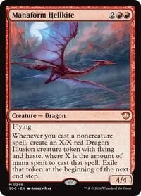 Manaform Hellkite from Commander: Secrets of Strixhaven