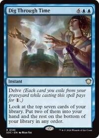 Dig Through Time from Commander: Secrets of Strixhaven