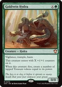 Goldvein Hydra from Commander: Secrets of Strixhaven