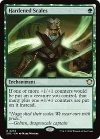 Hardened Scales from Commander: Secrets of Strixhaven