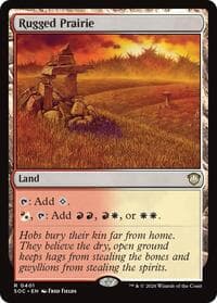 Rugged Prairie from Commander: Secrets of Strixhaven
