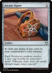 Arcane Signet from Commander: Secrets of Strixhaven