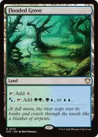 Flooded Grove from Commander: Secrets of Strixhaven