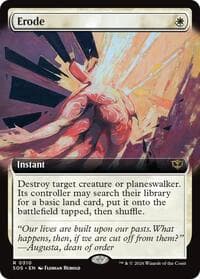 Erode (Extended Art) from Secrets of Strixhaven