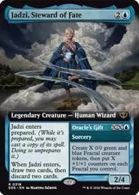 Jadzi, Steward of Fate (Extended Art) from Secrets of Strixhaven