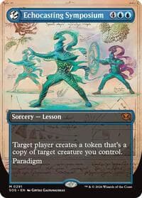 Echocasting Symposium (Borderless) from Secrets of Strixhaven
