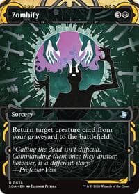 Zombify from Secrets of Strixhaven: Mystical Archive