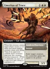 Emeritus of Truce (Extended Art) from Secrets of Strixhaven