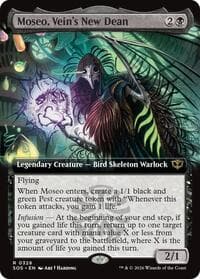 Moseo, Vein's New Dean (Extended Art) from Secrets of Strixhaven