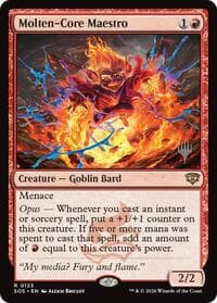 Molten-Core Maestro from Promo Pack: Secrets of Strixhaven