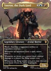 Sauron, the Dark Lord (Borderless) from The Hobbit: Eternal-Legal