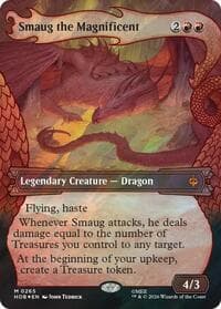 Smaug the Magnificent (Showcase) (Surge Foil) from The Hobbit