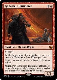 Generous Plunderer from Promo Pack: Outlaws of Thunder Junction