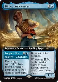 Bilbo, Luckwearer (Extended Art) from Unique and Miscellaneous Promos