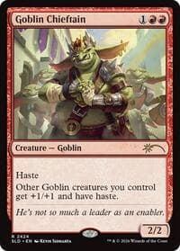 Goblin Chieftain (2424) from Secret Lair Drop Series