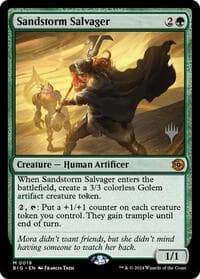 Sandstorm Salvager from Promo Pack: Secrets of Strixhaven