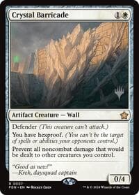 Crystal Barricade from Promo Pack: Secrets of Strixhaven