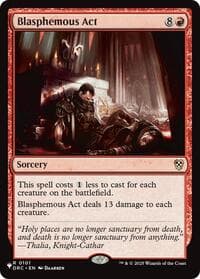 Blasphemous Act (DRC) from The List Reprints