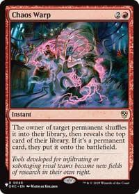 Chaos Warp (DRC) from The List Reprints