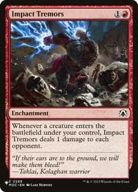 Impact Tremors (MOC) from The List Reprints