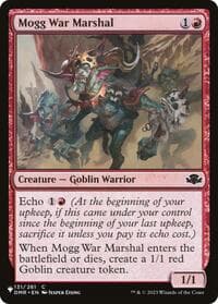Mogg War Marshal (DMR) from The List Reprints