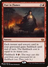 Past in Flames from The List Reprints