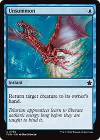 Unsummon (0750) from Foundations