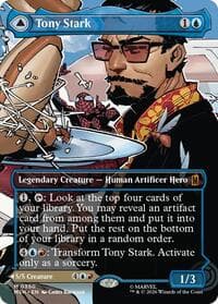 Tony Stark (Borderless) (0350) from Marvel Super Heroes
