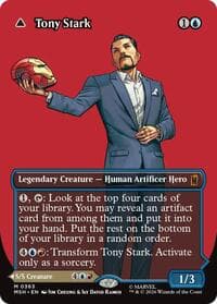 Tony Stark (Borderless) (0363) from Marvel Super Heroes
