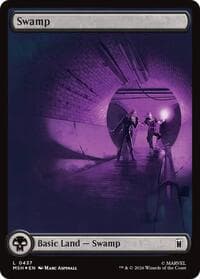 Swamp (0437) (Surge Foil) from Marvel Super Heroes
