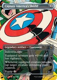 Captain America's Shield (Borderless) (0317) from Marvel Super Heroes