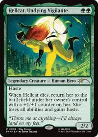 Hellcat, Undying Vigilante from Standard Showdown Promos