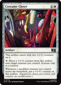 Costume Closet from Commander: Marvel Super Heroes