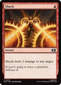 Shock from Commander: Marvel Super Heroes