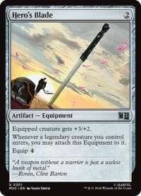 Hero's Blade from Commander: Marvel Super Heroes