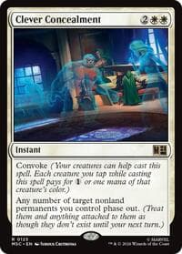 Clever Concealment from Commander: Marvel Super Heroes