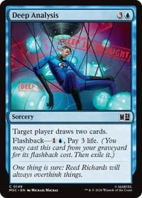 Deep Analysis (Surge Foil) from Commander: Marvel Super Heroes