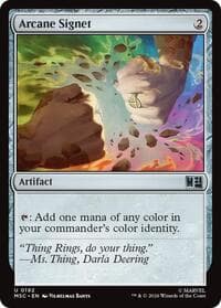 Arcane Signet (0192) from Commander: Marvel Super Heroes