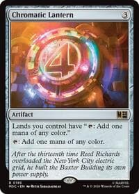 Chromatic Lantern from Commander: Marvel Super Heroes
