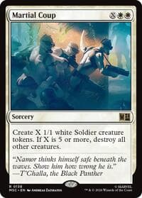 Martial Coup from Commander: Marvel Super Heroes