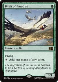 Birds of Paradise from Commander: Marvel Super Heroes