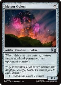 Meteor Golem from Commander: Marvel Super Heroes