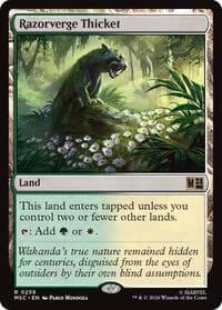 Razorverge Thicket from Commander: Marvel Super Heroes