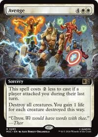 Avenge (Extended Art) from Commander: Marvel Super Heroes