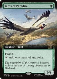 Birds of Paradise (Extended Art) from Commander: Marvel Super Heroes